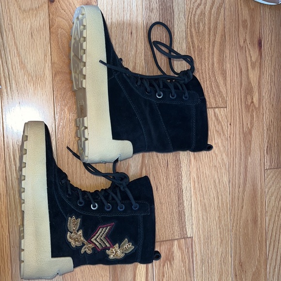 Ash black boots with nude sole size 36 NWOT - Picture 2 of 6